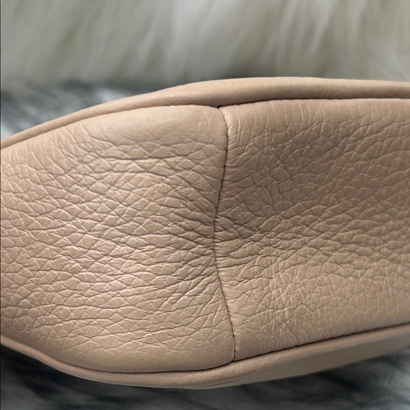 Coach Nolita Wristlet bag wallet chain clutch, pink nude - Picture 7 of 10